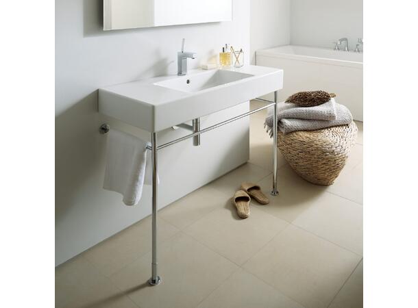 Møbelservant Duravit Vero med benkeplate 125x49 cm - Hvit