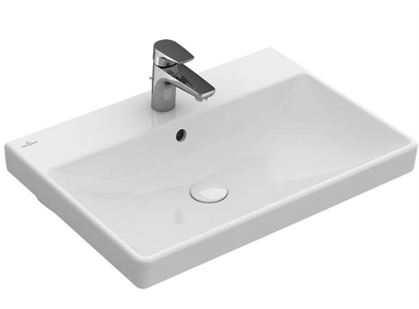 Vegghengt Servant V&B Avento CeramicPlus Weiss Alpin 60x47 cm