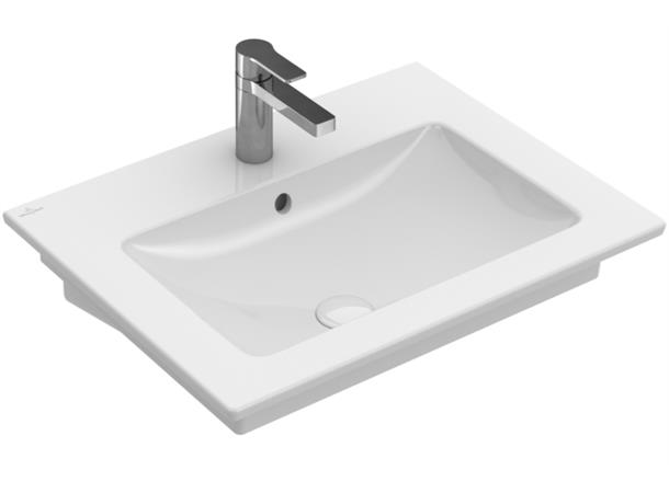 Vegghengt Servant V&B Venticello CeramicPlus Weiss Alpin 65x50 cm