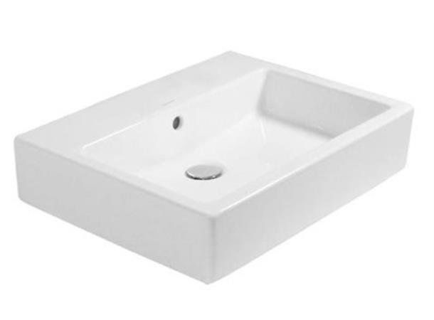 Vegghengt servant Duravit Vero 60x47 cm - Hvit - Slipt