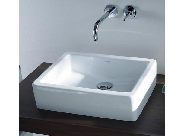 Toppmontert servant Duravit Vero 50x38 cm- Hvit - WonderGliss