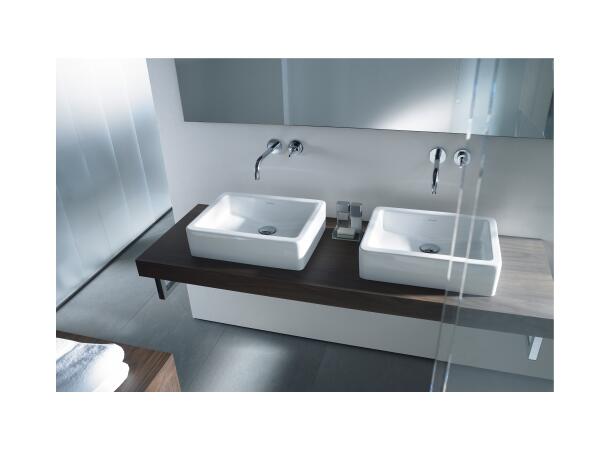 Toppmontert servant Duravit Vero 50x38 cm- Hvit - WonderGliss