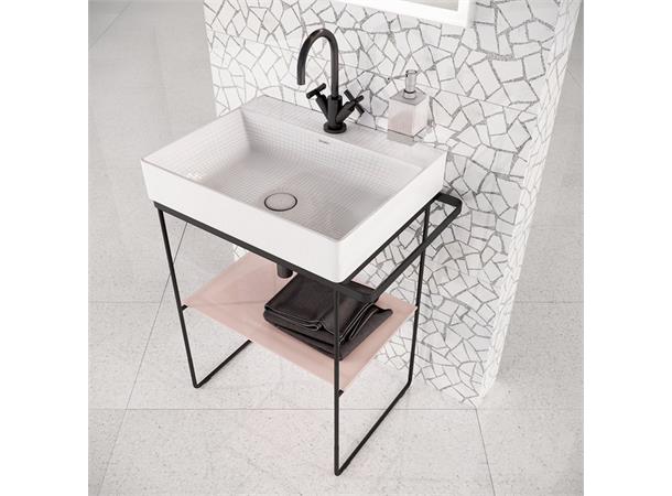 Møbelservant Duravit DuraSquare 80x47 cm - Hvit - WonderGliss - Slipt