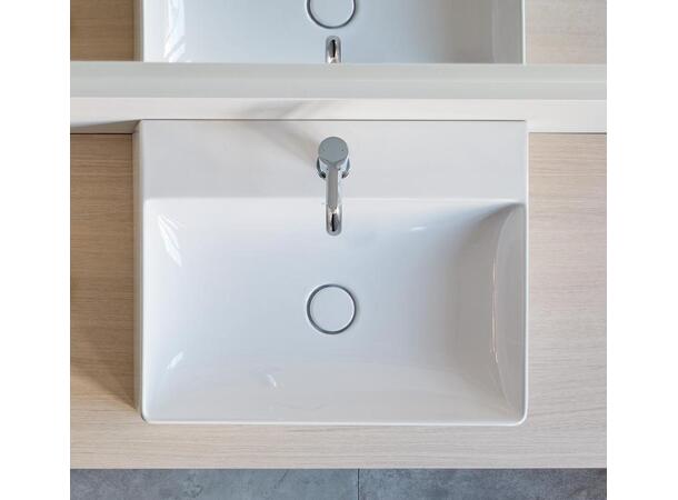 Møbelservant Duravit DuraSquare 80x47 cm - Hvit - WonderGliss - Slipt