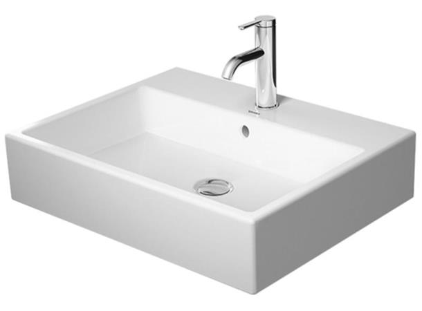 Toppmontert servant Duravit Vero Air 60x47 cm - Hvit