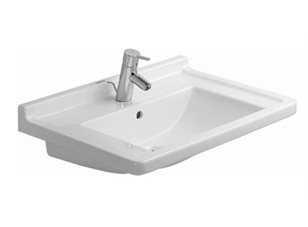 Vegghengt servant Duravit Starck 3 70x49 cm - Hvit