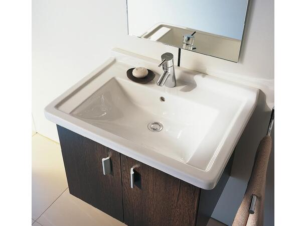 Vegghengt servant Duravit Starck 3 70x49 cm - Hvit