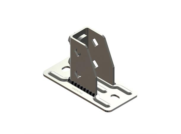 BIS RapidStrut Endefeste Walraven loddrett for Strut C-profil 41×41/21