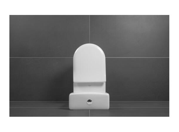 Vegghengt toalett V&B Architectura Hvit 37x53cm DirectFlush M/toalettsete C+