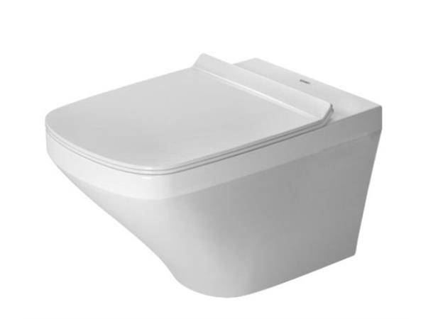 Box Vegghengt toalett Duravit DuraStyle 37x54cm  Rimless - Softclose lokk - Hvit