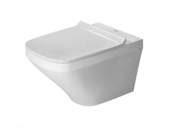 Box Vegghengt toalett Duravit DuraStyle 37x54cm -  Soft-close toalettsete - Hvit