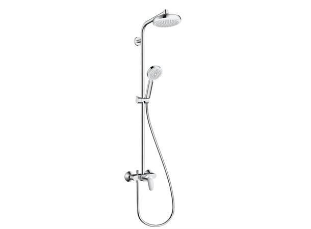 Dusjsystem Hansgrohe Crometta 160 Hvit/krom