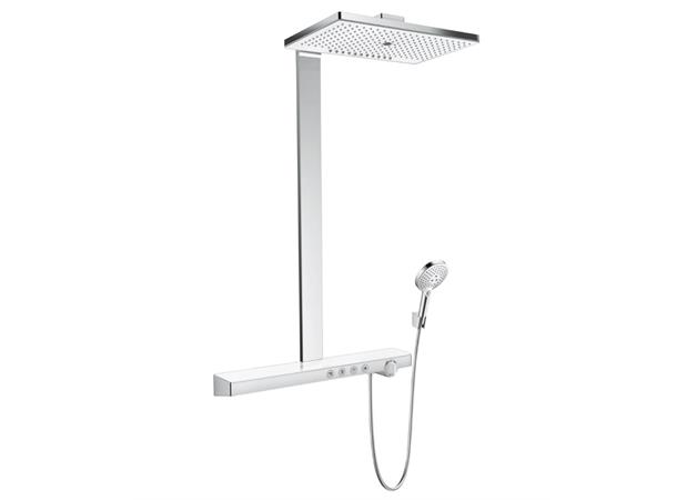 Dusjsystem Hansgrohe Rainmaker Select460 3jet Med termostat hvit/krom