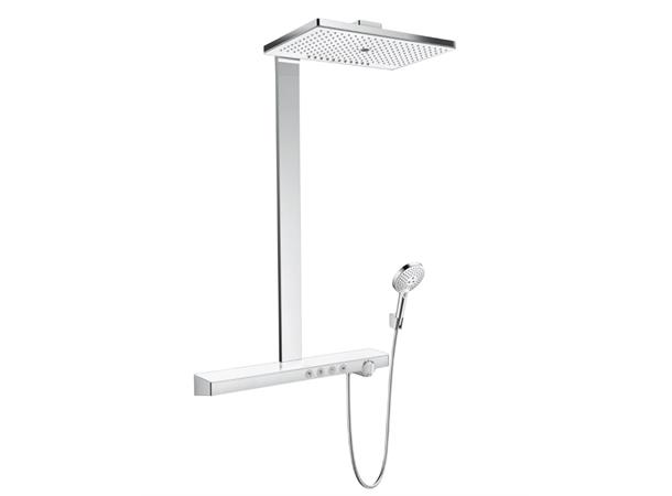 Dusjsystem Hansgrohe Rainmaker Select460 3jet Eco - Med termostat hvit/krom