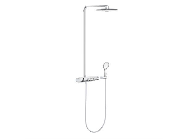 Dusjsystem Grohe Rainshower System SmartControl 360 Duo med termostat hvit