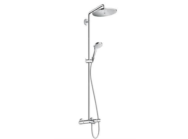 Dusjsystem Hansgrohe Croma Select S 280 1jet Med kartermostat krom