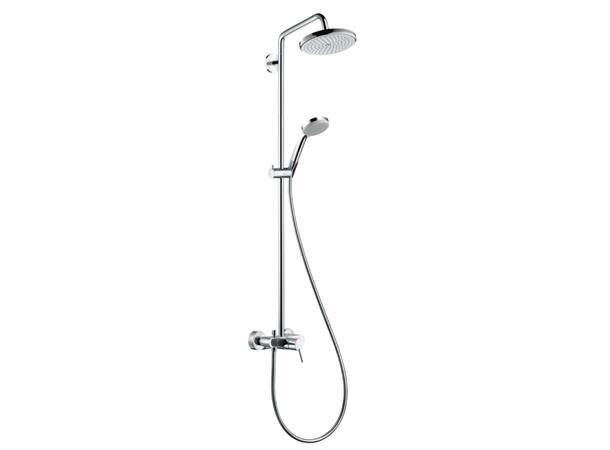 Dusjsystem Hansgrohe Croma 220 1jet Krom