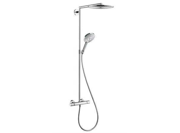 Dusjsystem Hansgrohe Raindance Select S 120 3jet Med termostat krom