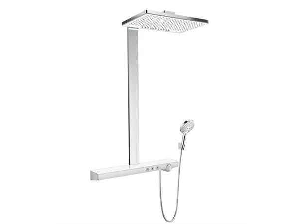 Dusjsystem Hansgrohe Rainmaker Select460 2jet Eco Med termostat hvit/krom