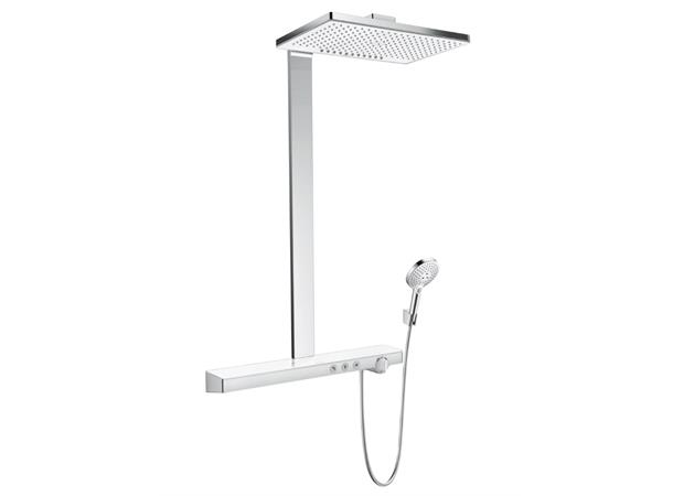 Dusjsystem Hansgrohe Rainmaker Select460 2jet - Med termostat hvit/krom