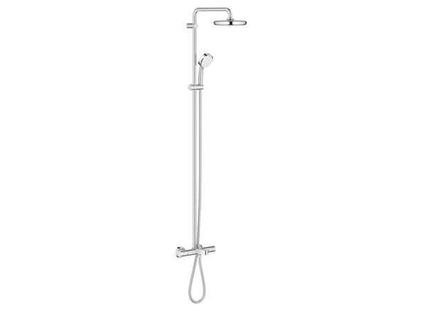 Grohe Dusjsystem New Tempesta Cosmopolian M/termostat for badekar krom