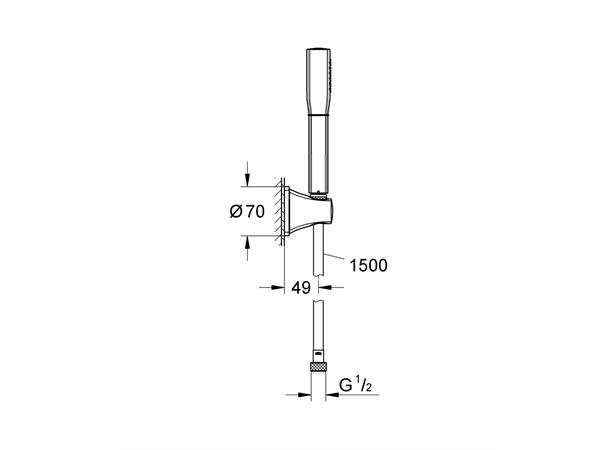 Grohe Grandera Stick - Krom -