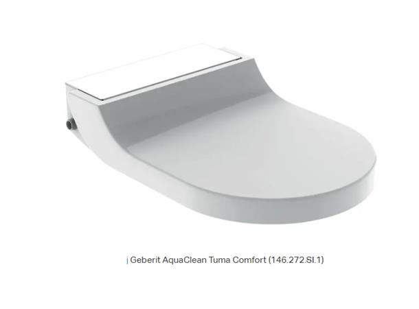 Toalettsete Geberit AquaClean Tuma Comfort Hvit/Glass