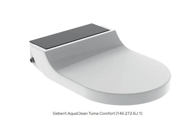 Toalettsete Geberit AquaClean Tuma Comfort Svart/Glass