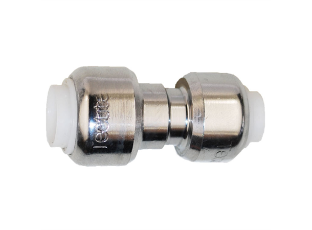 Isiflo Union 12 mm forkrommet