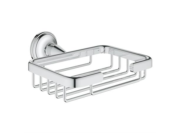 Grohe Essentials Authentic Såpeholder - Krom/metall -