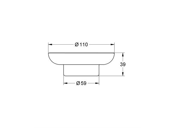 Grohe Essentials Såpeholder - Transparent/glass -