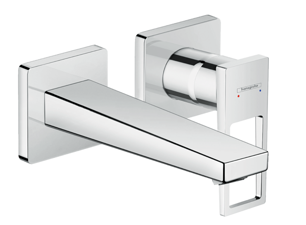 Servantbatteri Hansgrohe Metropol Overheng 165mm - Krom -