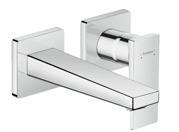 Servantbatteri Hansgrohe Metropol Overheng 165mm - Krom -