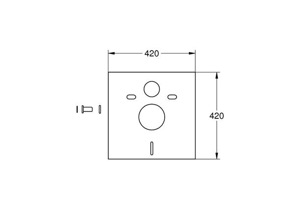 Grohe Rapid SL Lydisoleringssett