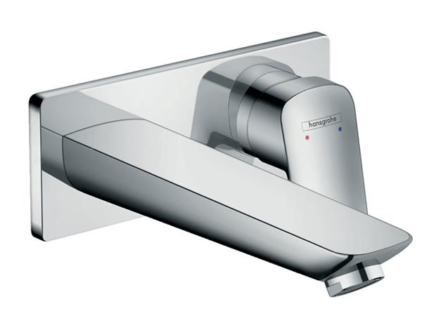 Servantbatteri Hansgrohe Logis Overheng 195mm - Krom -