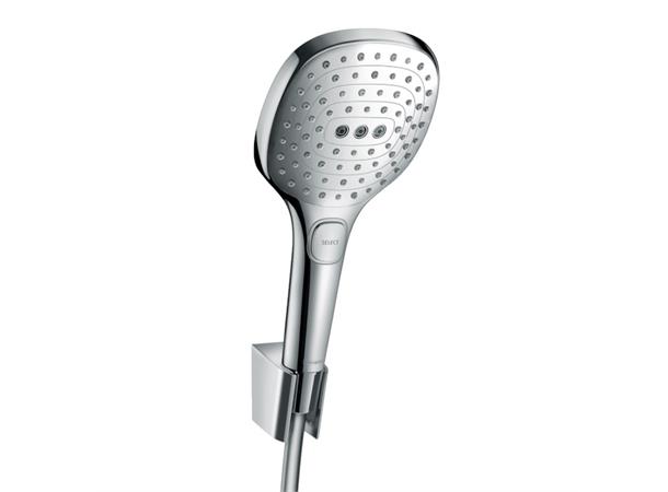 Hånddusj Hansgrohe Raindance SelectE 3jet med dusjslange 160 cm - Krom -