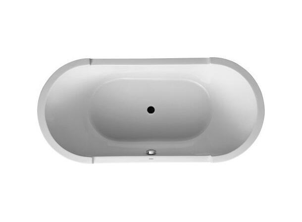 Badekar Oval Duravit Starck 190x90cm hvit, for innbygging