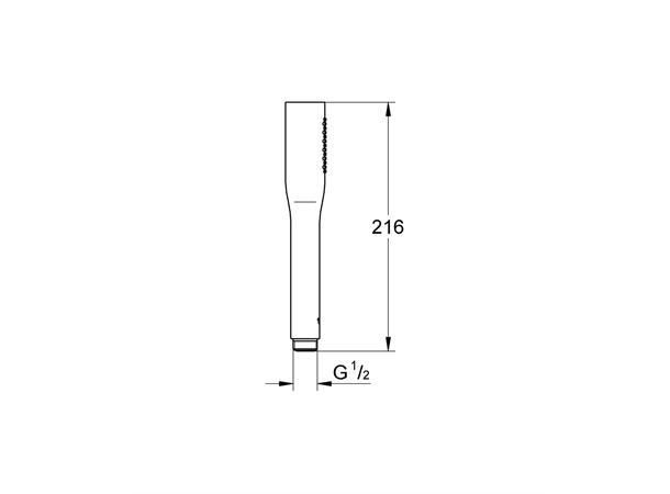 Hånddusj Grohe Euphoria Cosmopolitan 1jet - Krom -