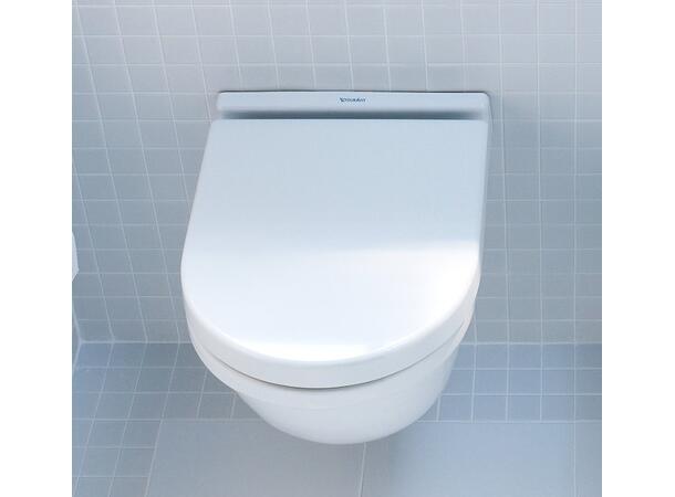 Vegghengt toalett Duravit Starck 3 Kompakt - 37.5x48.5 cm - Hvit