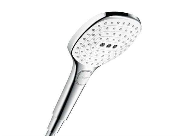 Hånddusj Hansgrohe Raindance 3jet Select E 120 - Hvit/krom -