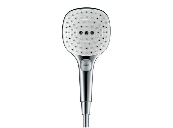 Hånddusj Hansgrohe Raindance 3jet Select E 120 - Hvit/krom -