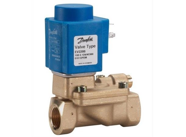 Magnetventil uten spole Danfoss EV220B, 25B NC G1'' 0.3-16 bar